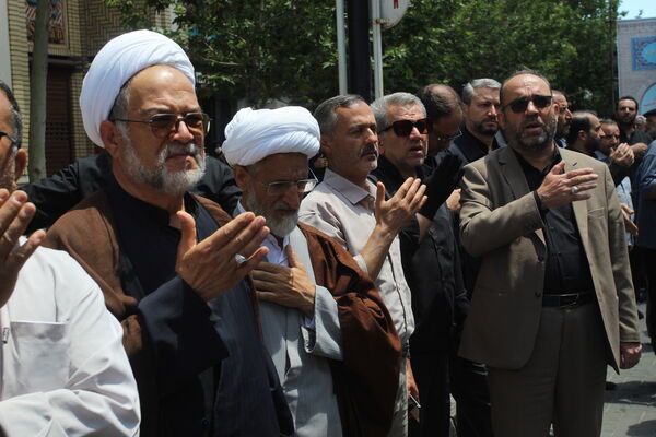 حرکت دسته عزاداری رحلت امام خمینی 