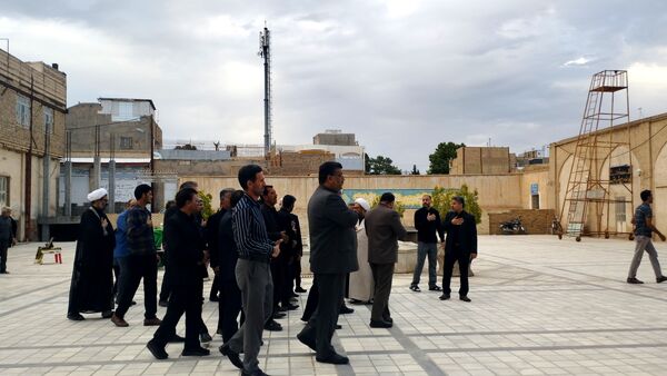 مراسم عزاداری سیدالشهدا خدمت در خلیل آباد