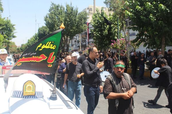 مراسم عزاداری روز عاشورا در شهرستان فردیس