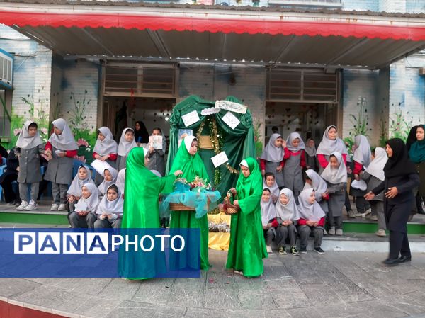 جشن روز ولادت حضرت زینب(س)  و روز پرستار در دبستان نیایش 1