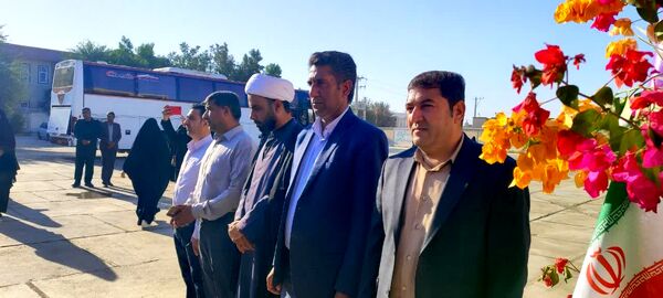 اعزام ۷۶ دانش‌آموز دختر فاریابی به مناطق عملیاتی جنوب کشور