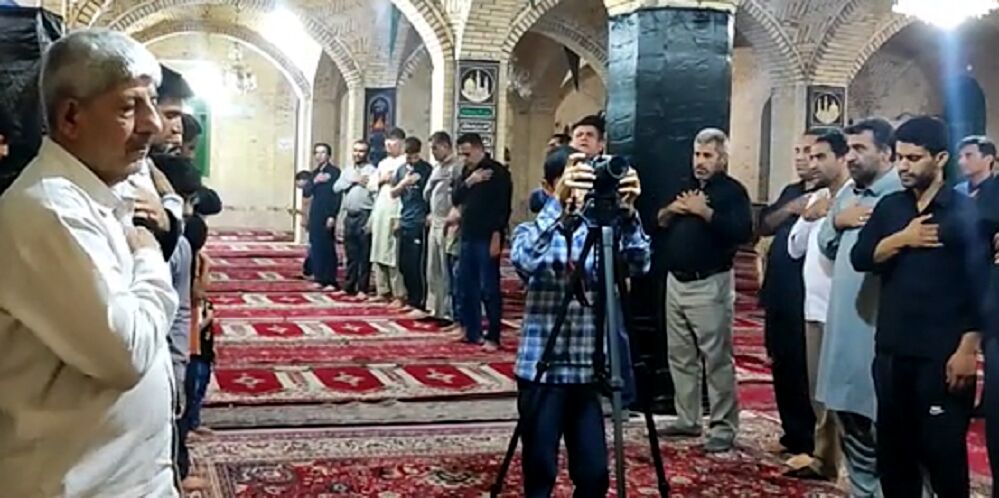 مراسم عزاداری اباعبدالله الحسین (ع) در قلعه‌گنج