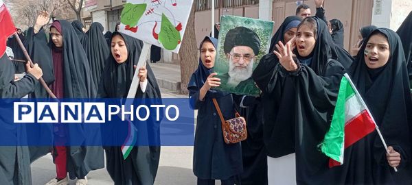 راهپیمایی یوم الله بیست و دوم بهمن ماه در خلیل آباد