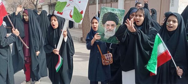 راهپیمایی یوم الله بیست و دوم بهمن ماه در خلیل آباد