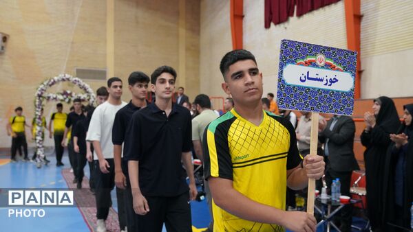 افتتاحیه مسابقات ورزشی دانش آموزی منطقه ۵ کشور به میزبانی اصفهان