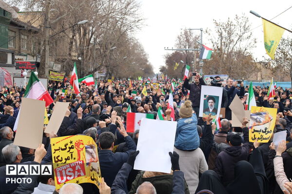 راهپیمایی روز جهانی قدس در آذربایجان غربی