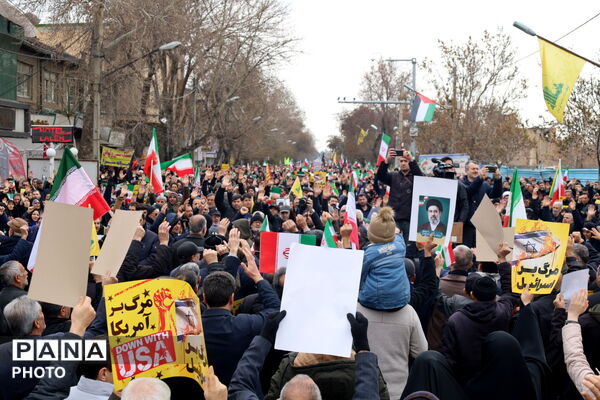 راهپیمایی روز جهانی قدس در آذربایجان غربی