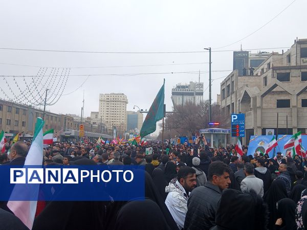 راهپیمایی با شکوه چهل و هفتمین سالگرد پیروزی انقلاب اسلامی در مشهد مقدس 