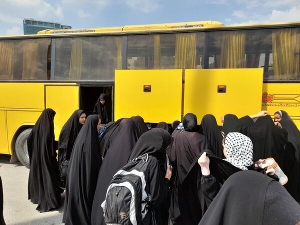 اولین روز اقامت دانش‌آموزان دبیرستان‌‌دخترانه‌‌‌‌غیاثی در مشهد مقدس 