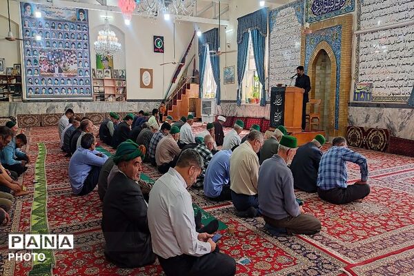 اقامه نماز عبادی‌، سیاسی جمعه مرداد ماه در شهربار نیشابور