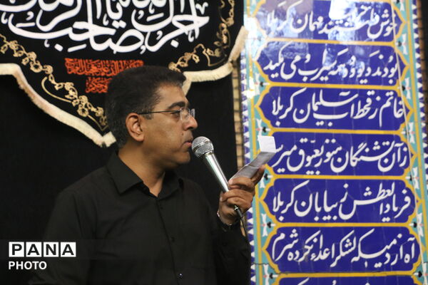عزاداری هیئت مزرعه امحسن ده بالا در خانه امام حسینی یزد