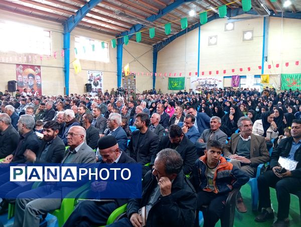 برگزاری اجلاسیه شهدای شهرستان خانمیرزا