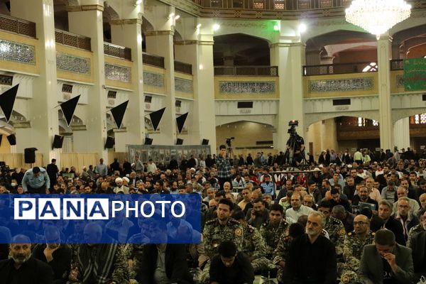 مراسم گرامیداشت چهلم شهدای خدمت در تبریز 