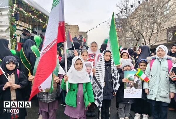 حماسه فردیسی‌ها در راهپیمایی روز قدس
