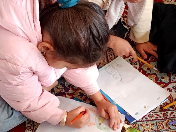 برپایی غرفه کودک در نمازجمعه شهرستان کاشمر 