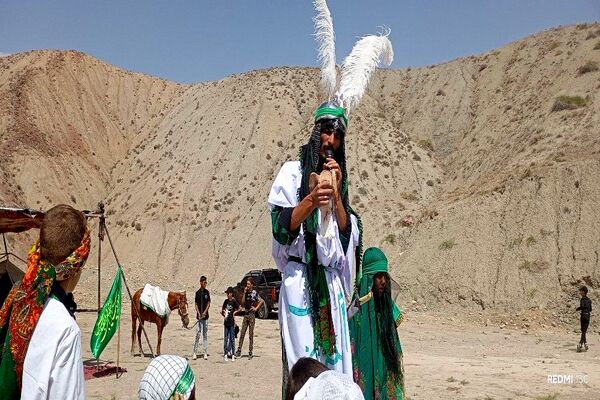 مراسم تعزیه خوانی اربعین حسینی در شهر نیشابور