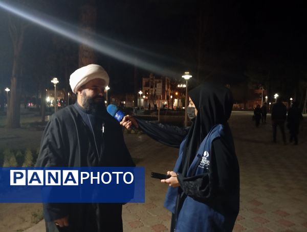 برگزای مراسم شب قدر و نوزدهم ماه رمضان در امامزاده سید حمزه کاشمر