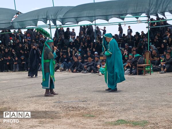 روستای مرزان؛ آیین عاشوراییِ میعاد عاشقان حسینی و بیعت با رهبر سوم انقلاب اسلامی