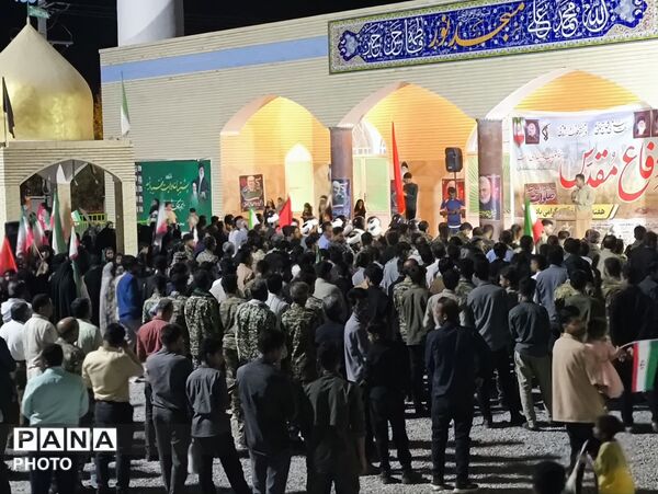حضور پرشور مردم و یگان‌های رزمی بسیج در رزمایش «جانفدایان» سندرک