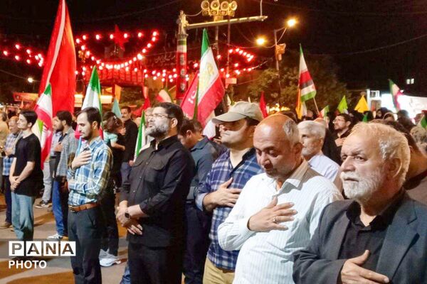 بیش از صد و سی  شب تجمعات مردمی و دانش آموزی شبانه