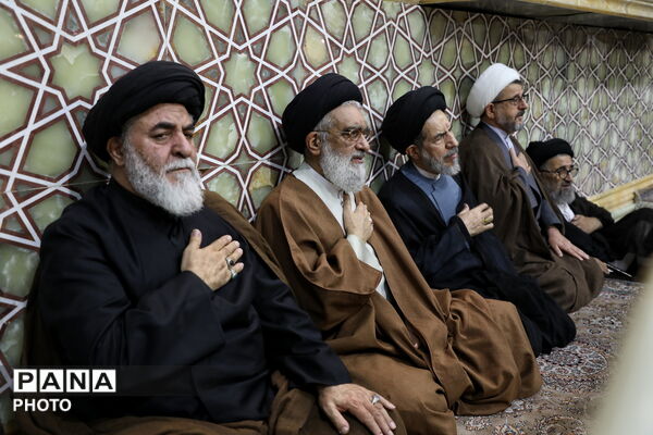 مراسم چهلمین روز شهادت «علی لاریجانی» در قم
