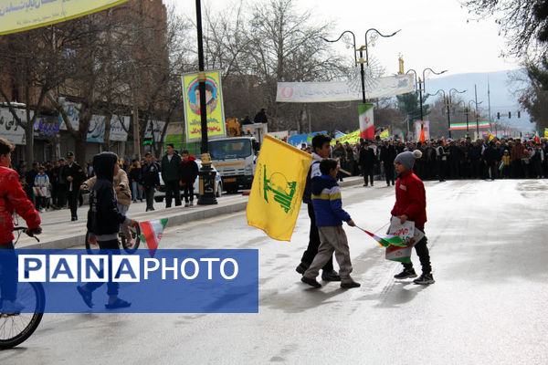 گلستانی از غرور در سملقان؛ موج حضور مردم در جشن انقلاب