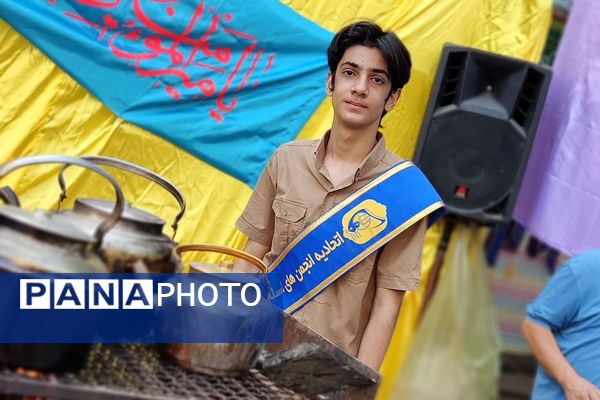 برپایی موکب انصار المهدی(عج) به‌مناسبت عید غدیر