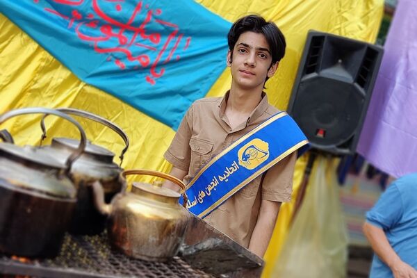 برپایی موکب انصار المهدی(عج) به‌مناسبت عید غدیر