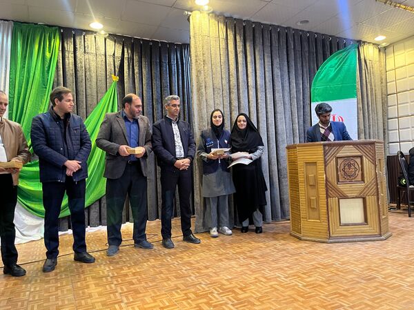 همایش تجلیل از دانش‌آموز خبرنگاران شهرستان آباده