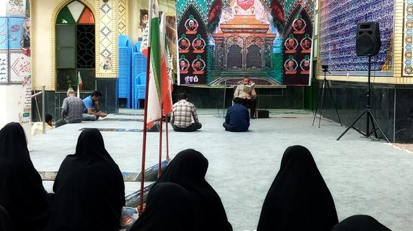 مراسم استقبال از ماه محرم و گرامیداشت شهدای حمله صهیونیستی