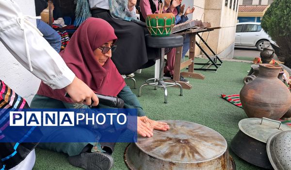 طلوع فرهنگ مازندران در مدرسه شهید بهداشت 