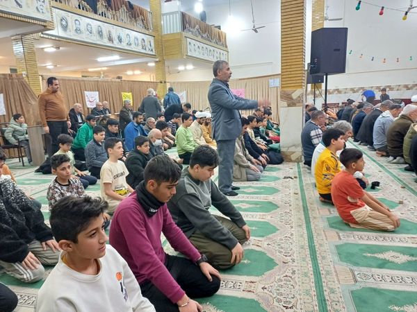 اعتکاف دانش‌آموزی پسران شهرک وحدت فردیس