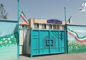 اعلام حمایت دانش‌آموزان دبیرستان حافظ از پاسخ پیروزمندانه‌ موشکی ایران