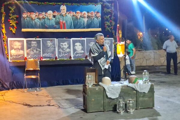 بزرگداشت مقام شهدای دفاع مقدس در آخرین روز هفته دفاع مقدس