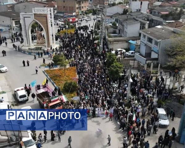 برگزاری راهپیمایی روز قدس در میاندورود 