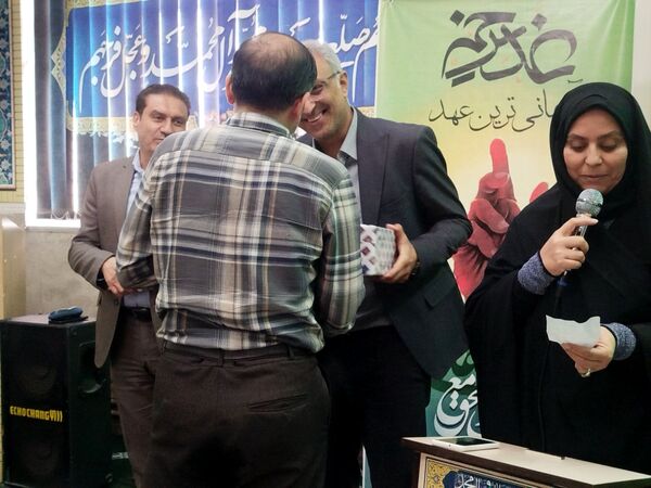 جشن عید غدیر در آموزش و پرورش ناحیه یک شهرری