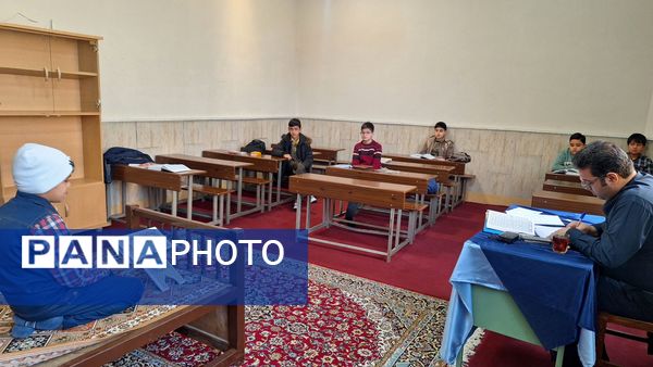 مسابقات قرآن و احکام پسران ابتدایی در دارالقرآن امام حسین(ع) ناحیه ۶ مشهد