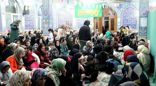 جشن باشکوه نیمه‌شعبان در امامزاده عبدالله (ع) روستای زیارت