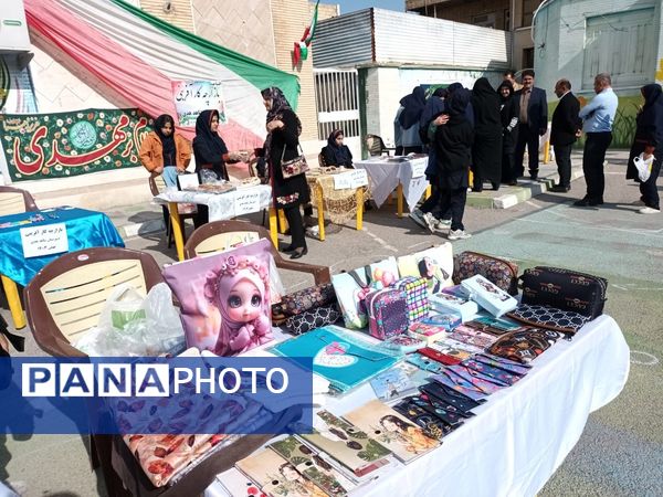 برپایی بازارچه کارآفرینی در مدارس بهبهان