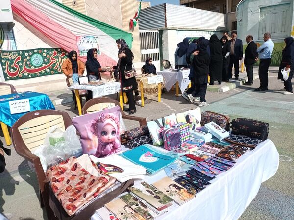 برپایی بازارچه کارآفرینی در مدارس بهبهان