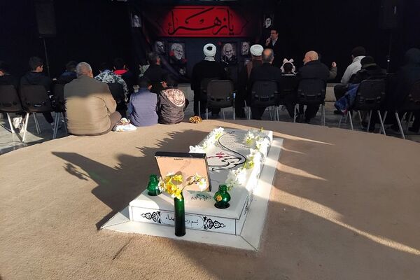  آیین گرامیداشت سالگرد تدفین شهید گمنام و شهادت سردار حاج قاسم سلیمانی