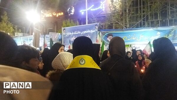 دانش آموزان پیشتاز نیشابوری در غم شهدای میناب 