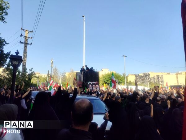 تشییع پیکر مطهر شهید دکتر مصباح الهدی باقری کنی