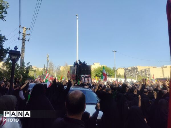 تشییع پیکر مطهر شهید دکتر مصباح الهدی باقری کنی