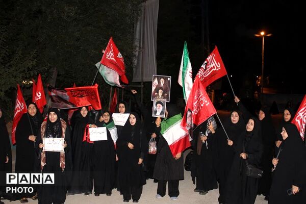 پذیرایی و مهمان نوازی مردم چهاردانگه از زائران و محبان رهبر شهید