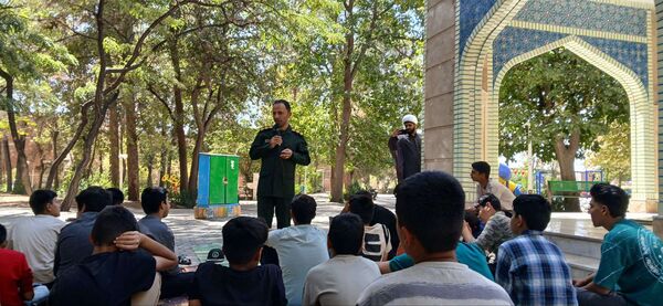 اردوی یاوران ولایت ویژه پسران در شهرستان خلیل آباد 