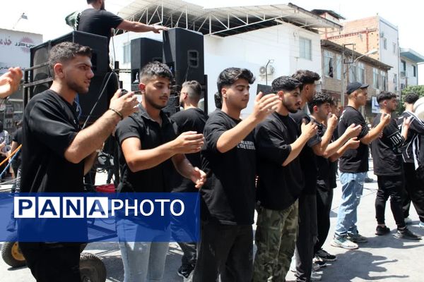 شور حسینی در گلوگاه 