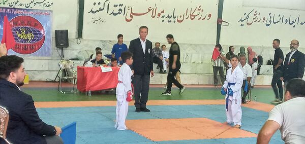 برگزاری مسابقات قهرمانی کاراته سبک شوتوکان در قائمشهر