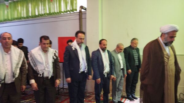 زنگ نماز متمرکز استانی در دبیرستان شهید پناهی ناحیه 3 کرج  نواخته شد
