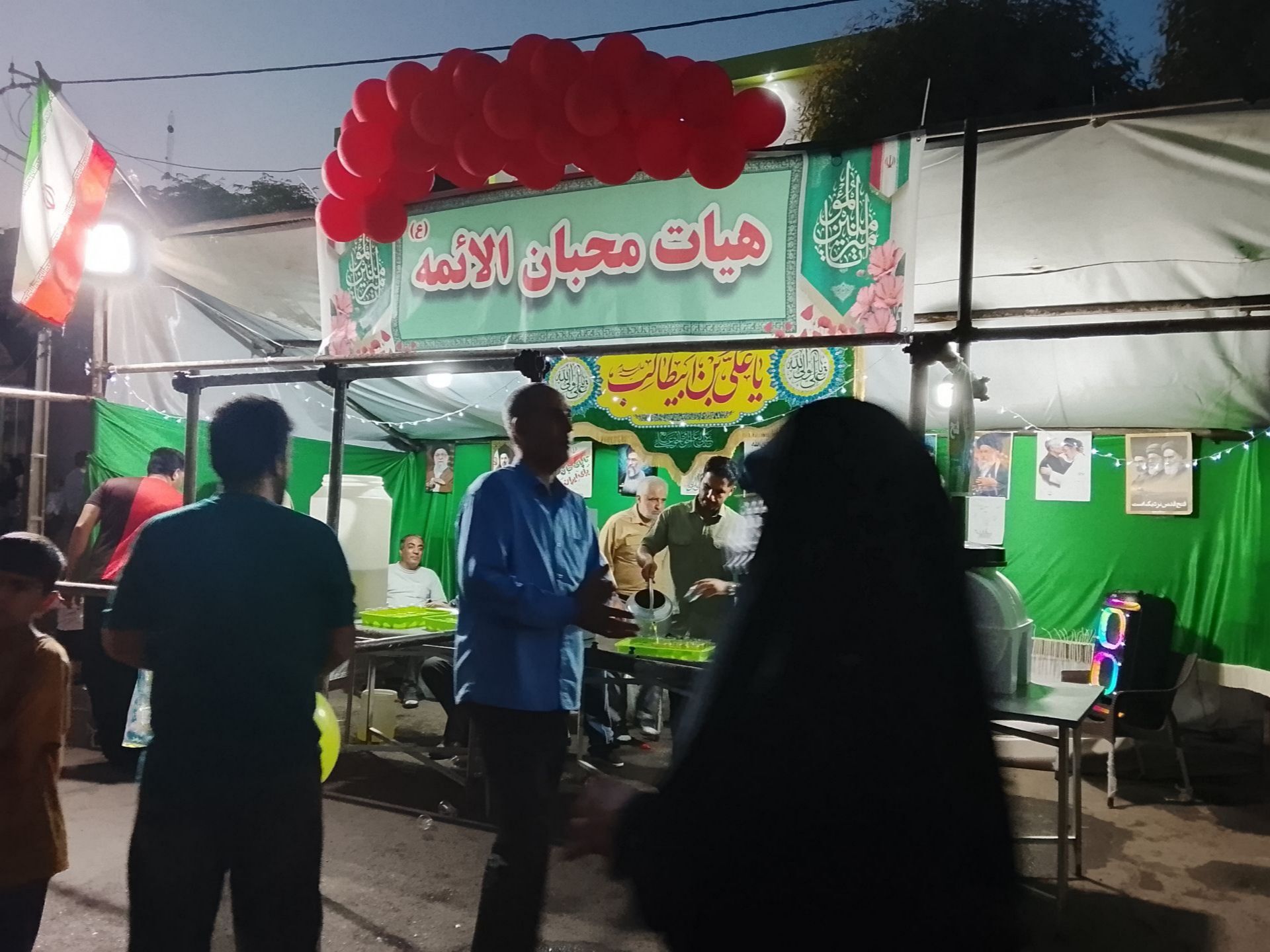 برپایی غرفه‌های فرهنگی و حضور فعال مساجد در جشن بزرگ عید غدیر قیامدشت